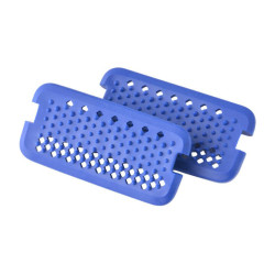 Semelles pour étriers Horsena Swap 2. Bleu