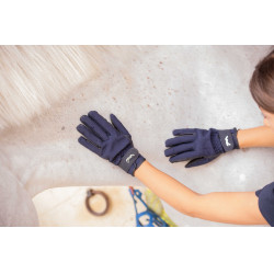 Gants Eden by Pénélope Hiver Marine Bleu marine