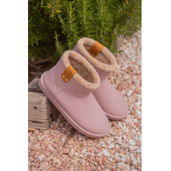 Boots Pénélope fourrées Gris glacier