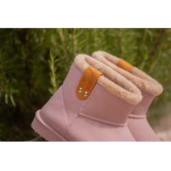 Gevulde Pénélope laarzen Gletsjergrijs