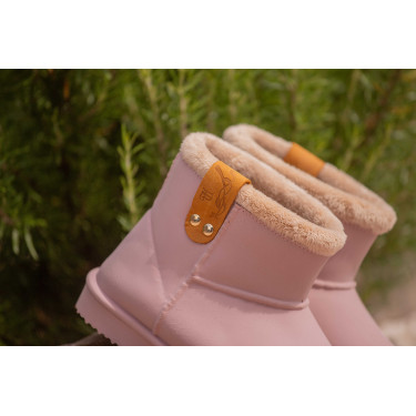 Gevulde Pénélope laarzen Gletsjergrijs