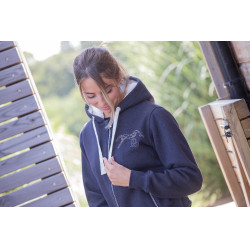 Sweat Pénélope Tressy Marine Bleu marine