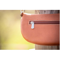Sac banane Pénélope Smile Cognac Marron Sac banane Pénélope Smile Cognac Marron