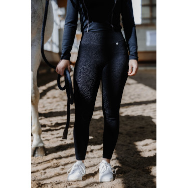 Legging Equithème Acacia Zwart Legging Equithème Acacia Zwart