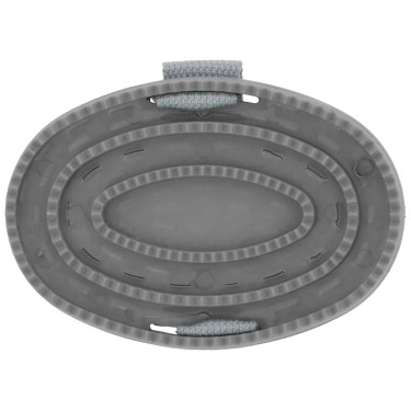 Roskam Ik hou van je Equithème Strass Grijs