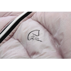 Donsjas Ik hou van je Equithème Lutha Zwart / roze