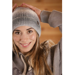 Pénélope Mila Bonnet Gemêleerd grijs Pénélope Mila Bonnet Gemêleerd grijs