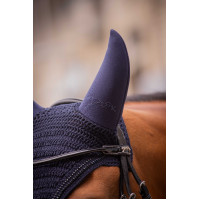 Oornetje voor paarden Pénélope Soundless Strass Marine Marineblauw