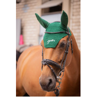 Bonnet chevaux Pénélope Coton Bleu lagon Bonnet chevaux Pénélope Coton Bleu lagon