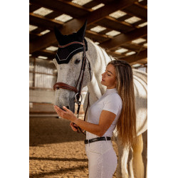 Polo Equithème Dorla Wit Polo Equithème Dorla Wit