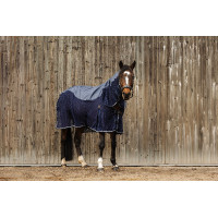 Unisex overhemd Equithème Marineblauw Unisex overhemd Equithème Marineblauw