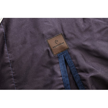 Overhemd Equithème Vague Marineblauw