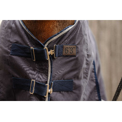 Chemise Equithème Vague Bleu marine