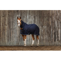 Chemise Equithème Micro mesh combo Bleu marine Chemise Equithème Micro mesh combo Bleu marine