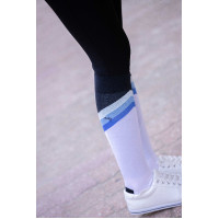 Chaussettes d'équitation Pénélope Fun Bleu / blanc Chaussettes d'équitation Pénélope Fun Bleu / blanc