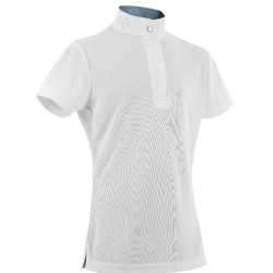Polo mesh Equithème Betty Wit Polo mesh Equithème Betty Wit