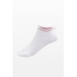 Chaussettes Harcour Suzanne par 3 Noir / rose Chaussettes Harcour Suzanne par 3 Noir / rose