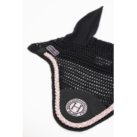 Paardenoorbescherming Harcour Suzette Zwart / roze Paardenoorbescherming Harcour Suzette Zwart / roze