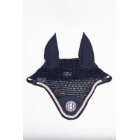 Paardenoorbescherming Harcour Suzette Zwart / roze Paardenoorbescherming Harcour Suzette Zwart / roze