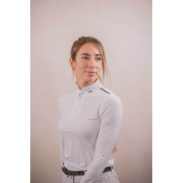 Wedstrijdpolo Pénélope Séville Mesh lange mouwen Wedstrijdpolo Pénélope Séville Mesh lange mouwen
