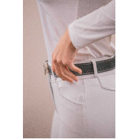 Polo de concours Pénélope Séville Mesh manches longues Blanc