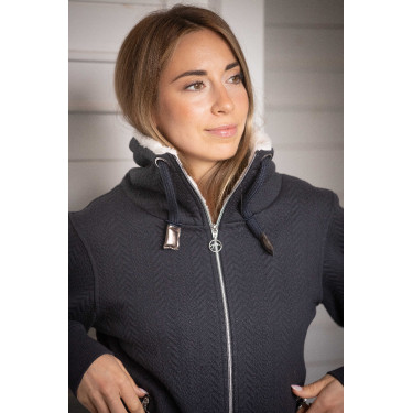 Sweatshirt Pénélope Laponia Marine Marineblauw Sweatshirt Pénélope Laponia Marine Marineblauw