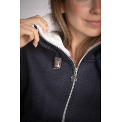 Sweatshirt Pénélope Laponia Marine Marineblauw Sweatshirt Pénélope Laponia Marine Marineblauw