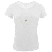 T-shirt Equithème Claire Blanc T-shirt Equithème Claire Blanc