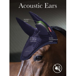 Bonnet anti-mouches LeMieux acoustique Essence Noir