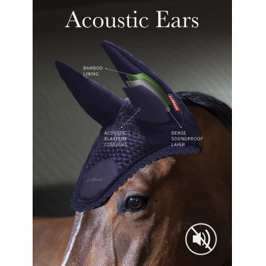 Bonnet anti-mouches LeMieux acoustique Essence Bonnet anti-mouches LeMieux acoustique Essence