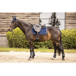 Tapis de selle Lami-Cell Galaxy Velvet Marine Bleu marine Tapis de selle Lami-Cell Galaxy Velvet Marine Bleu marine
