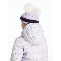 Bonnet LeMieux Mini Double Pompon Bleu atlantique Bonnet LeMieux Mini Double Pompon Bleu atlantique