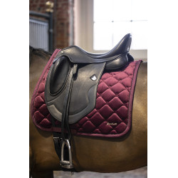 Tapis de selle Lami-Cell Galaxy Velvet Bordeaux Tapis de selle Lami-Cell Galaxy Velvet Bordeaux