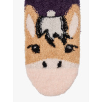 Chaussettes LeMieux Fluffy Character Chancer Marron Chaussettes LeMieux Fluffy Character Chancer Marron