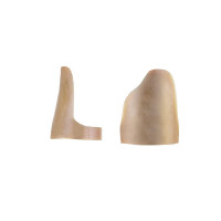 SCALPS EN CAOUTCHOUC Marron clair