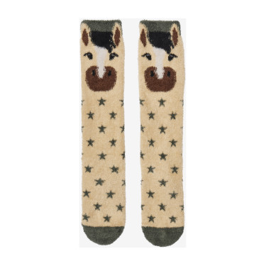 Chaussettes LeMieux Fluffy Character Dream Beige Chaussettes LeMieux Fluffy Character Dream Beige