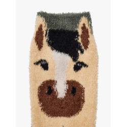 Chaussettes LeMieux Fluffy Character Dream Beige Chaussettes LeMieux Fluffy Character Dream Beige