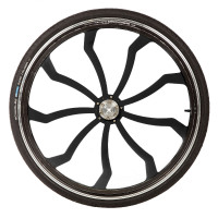 Roue de sulky Finn-Tack Contender C6 28' (l'unité) Noir Roue de sulky Finn-Tack Contender C6 28' (l'unité) Noir