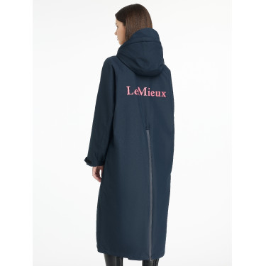Lange waterdichte jas LeMieux HydroShield Marine Marineblauw Lange waterdichte jas LeMieux HydroShield Marine Marineblauw
