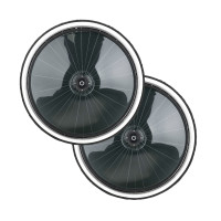 ROUE DE SULKY 28" FLASQUES PVC