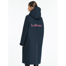 Lange waterdichte jas LeMieux HydroShield Marine Marineblauw Lange waterdichte jas LeMieux HydroShield Marine Marineblauw