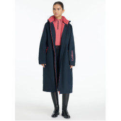 Lange waterdichte jas LeMieux HydroShield Marine Marineblauw Lange waterdichte jas LeMieux HydroShield Marine Marineblauw