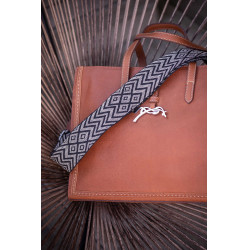 Sac à main Pénélope Romane Cognac Marron Sac à main Pénélope Romane Cognac Marron