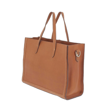 Handtas Pénélope Romane Cognac Bruin Handtas Pénélope Romane Cognac Bruin