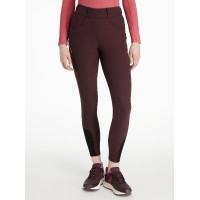 Legging LeMieux brossé Amy femme Damson Violet Legging LeMieux brossé Amy femme Damson Violet