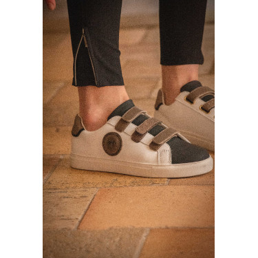 Sneackers Pénélope Galaxie Blanc / noir