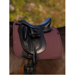 Tapis de dressage LeMieux Essence Square Damson Violet Tapis de dressage LeMieux Essence Square Damson Violet