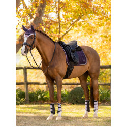 LeMieux Merino Loire Classic Dressuur Zadeldek Juniper Violet