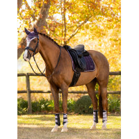 Tapis LeMieux Merino Loire Classic Dressage Square Juniper Violet Tapis LeMieux Merino Loire Classic Dressage Square Juniper Violet