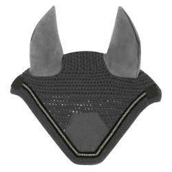 Bonnet chasse mouche Equithème Domino Gris Bonnet chasse mouche Equithème Domino Gris